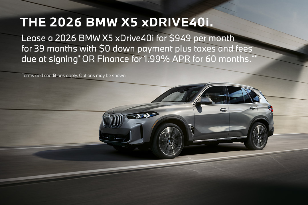 2026 BMW X5 xDrive40i
